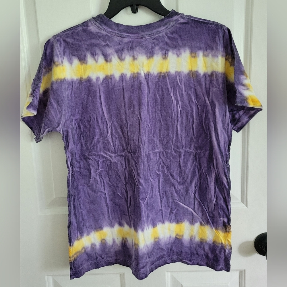 Vintage Minnesota Vikings NFL Tie-Dye Youth Large 14/16 T-shirt - Picture 2 of 5